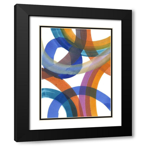 Over Pass I Black Modern Wood Framed Art Print with Double Matting by Fuchs, Jodi