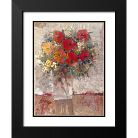 Curly Still Life I Black Modern Wood Framed Art Print with Double Matting by OToole, Tim
