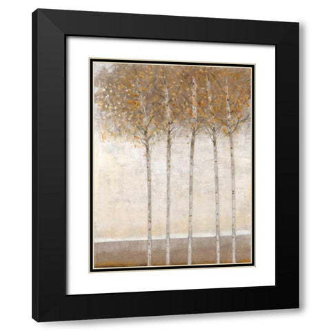 Early Fall I Black Modern Wood Framed Art Print with Double Matting by OToole, Tim