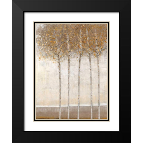 Early Fall I Black Modern Wood Framed Art Print with Double Matting by OToole, Tim