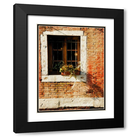 Venice Snapshots V Black Modern Wood Framed Art Print with Double Matting by Head, Danny