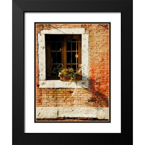 Venice Snapshots V Black Modern Wood Framed Art Print with Double Matting by Head, Danny