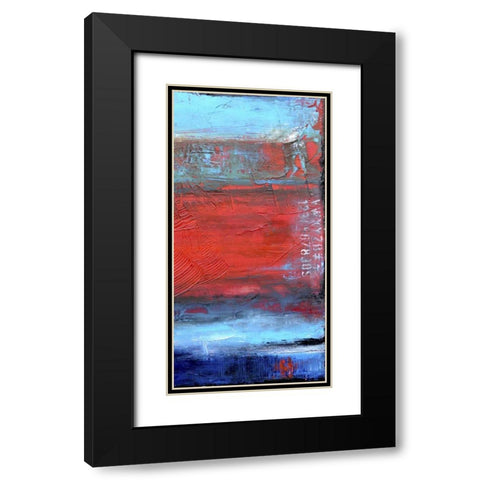Road House Blues II Black Modern Wood Framed Art Print with Double Matting by Ashley, Erin