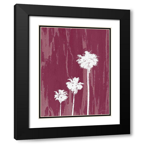 Oasis I Black Modern Wood Framed Art Print with Double Matting by Burghardt, James