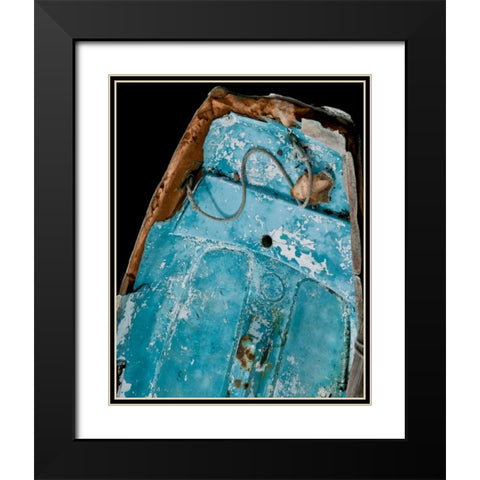 Wooden Rowboats I Black Modern Wood Framed Art Print with Double Matting by Perry, Rachel