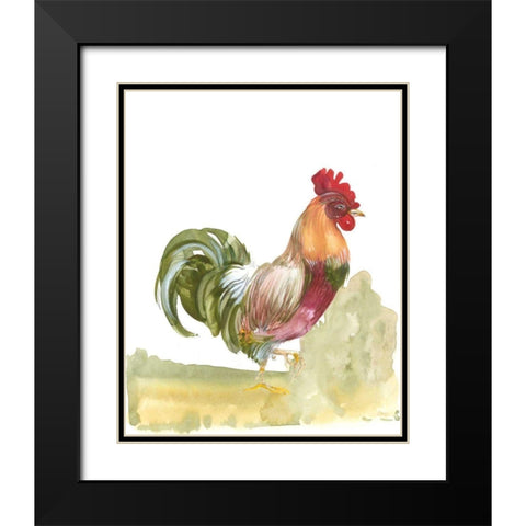 Down Home I Black Modern Wood Framed Art Print with Double Matting by Della-Piana, Elissa