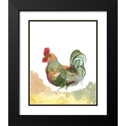 Down Home IV Black Modern Wood Framed Art Print with Double Matting by Della-Piana, Elissa