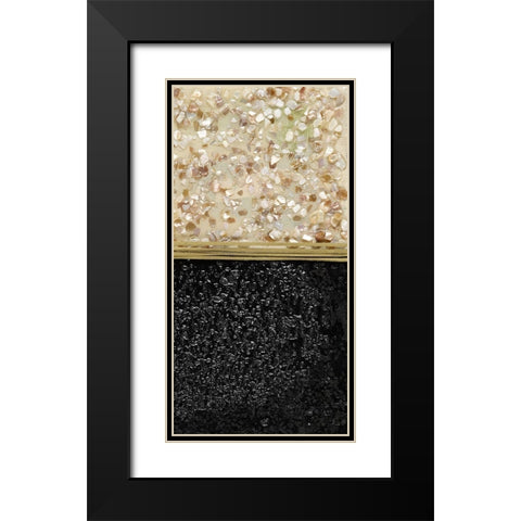 Fine and Mellow II Black Modern Wood Framed Art Print with Double Matting by Avondet, Natalie