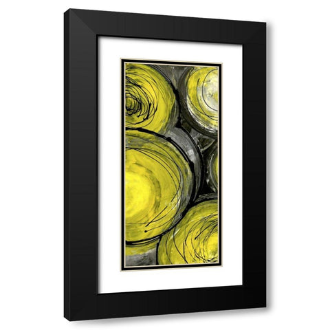 Rush Hour Taxi I Black Modern Wood Framed Art Print with Double Matting by Ashley, Erin