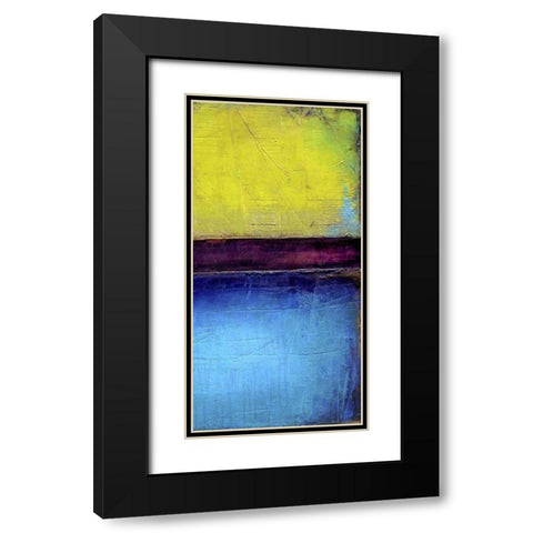 Montego Bay II Black Modern Wood Framed Art Print with Double Matting by Ashley, Erin