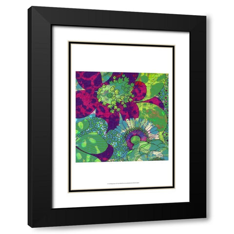 Oopsy Daisy II Black Modern Wood Framed Art Print with Double Matting by Mountain, Ricki