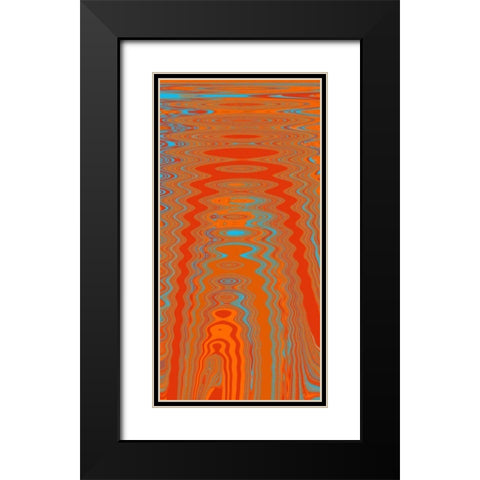 Reflections I Black Modern Wood Framed Art Print with Double Matting by Mountain, Ricki