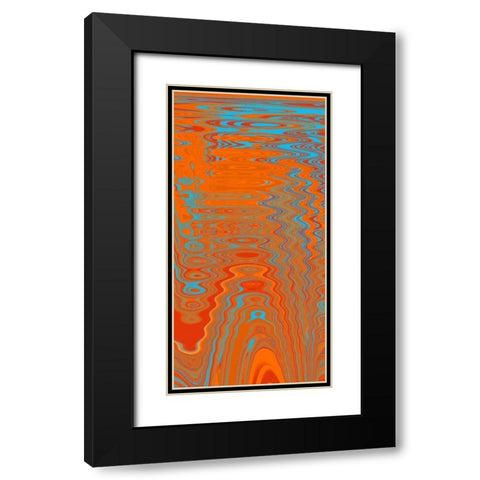 Reflections II Black Modern Wood Framed Art Print with Double Matting by Mountain, Ricki