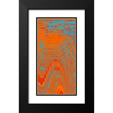 Reflections II Black Modern Wood Framed Art Print with Double Matting by Mountain, Ricki