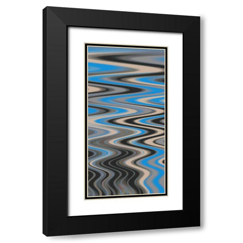 River Runs Deep II Black Modern Wood Framed Art Print with Double Matting by Mountain, Ricki