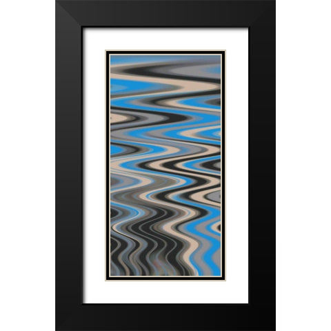 River Runs Deep II Black Modern Wood Framed Art Print with Double Matting by Mountain, Ricki
