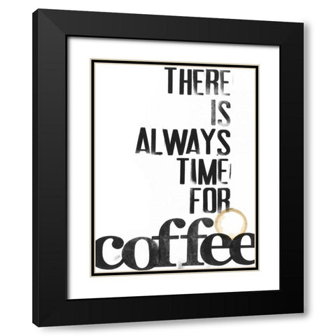 Hospitality I Black Modern Wood Framed Art Print with Double Matting by Velasquez, Deborah
