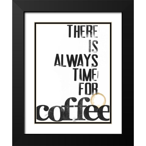 Hospitality I Black Modern Wood Framed Art Print with Double Matting by Velasquez, Deborah