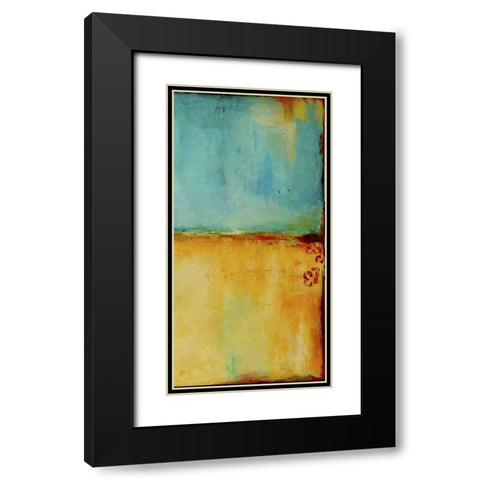 Pier 37 II Black Modern Wood Framed Art Print with Double Matting by Ashley, Erin