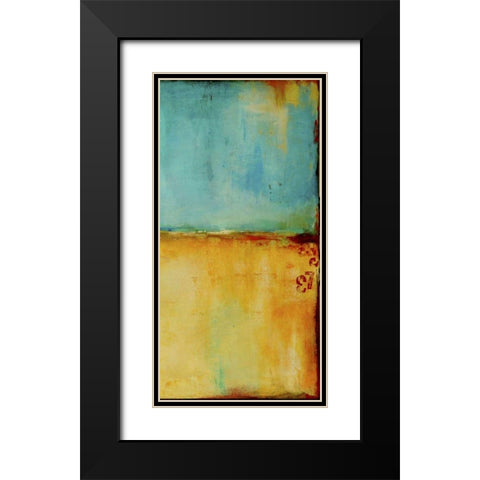 Pier 37 II Black Modern Wood Framed Art Print with Double Matting by Ashley, Erin