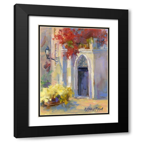 Mission Impression III Black Modern Wood Framed Art Print with Double Matting by Pollard, Julie G.
