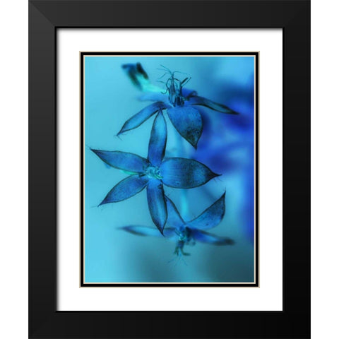 Falling Forward I Black Modern Wood Framed Art Print with Double Matting by Teton Parchment