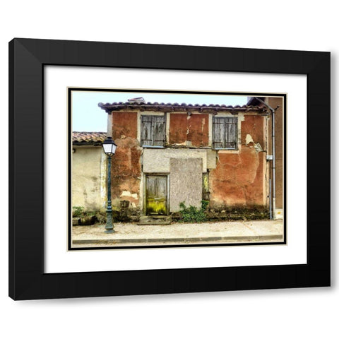 Lupiac House I Black Modern Wood Framed Art Print with Double Matting by Chester, Colby