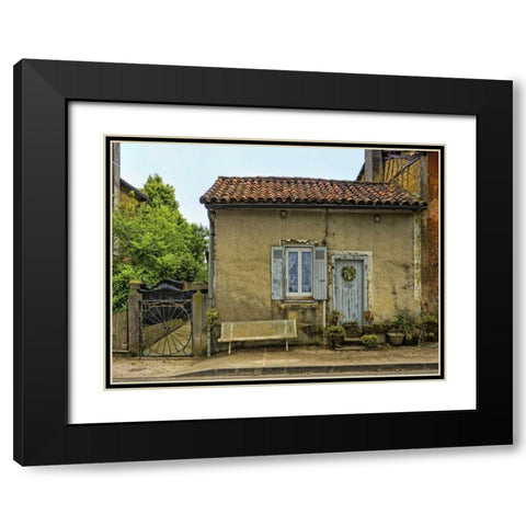 Lupiac House II Black Modern Wood Framed Art Print with Double Matting by Chester, Colby