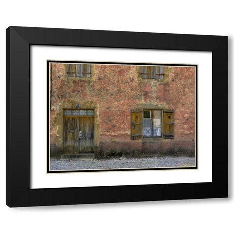 Lupiac House III Black Modern Wood Framed Art Print with Double Matting by Chester, Colby
