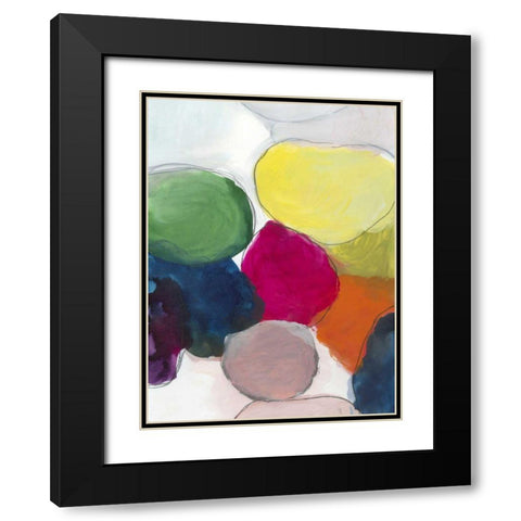The Party I Black Modern Wood Framed Art Print with Double Matting by Fuchs, Jodi