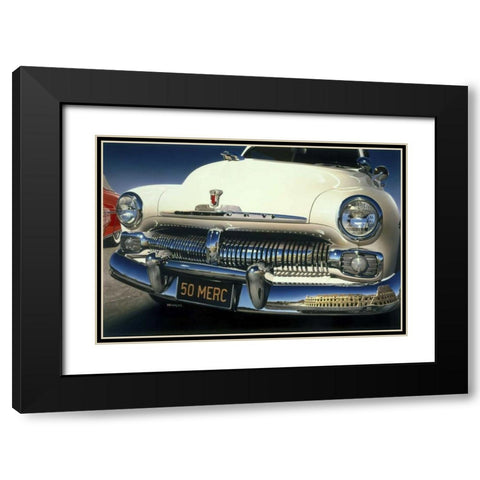 50 Ford Mercury Black Modern Wood Framed Art Print with Double Matting by Reynolds, Graham
