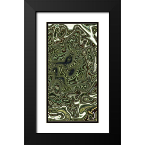 Rock Formations I Black Modern Wood Framed Art Print with Double Matting by Harrington, Danielle
