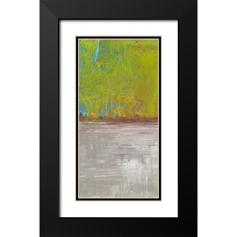 Fire and Ice I Black Modern Wood Framed Art Print with Double Matting by Roll, Dlynn