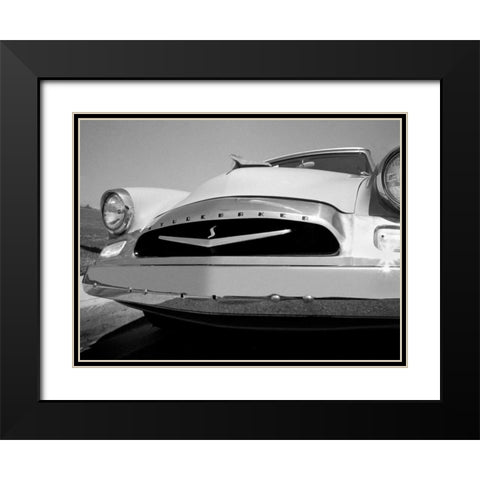 55 Studebaker Black Modern Wood Framed Art Print with Double Matting by Stein, Daniel