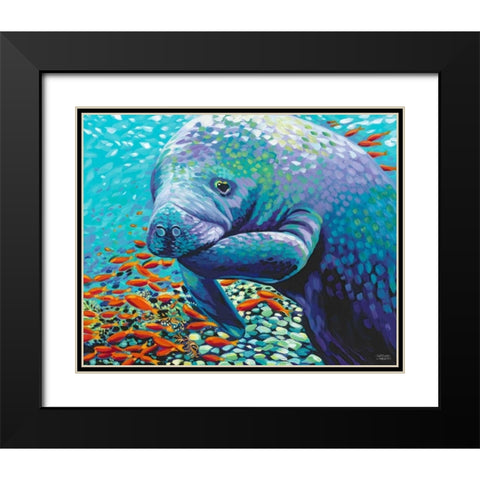 Sea Sweetheart II Black Modern Wood Framed Art Print with Double Matting by Vitaletti, Carolee