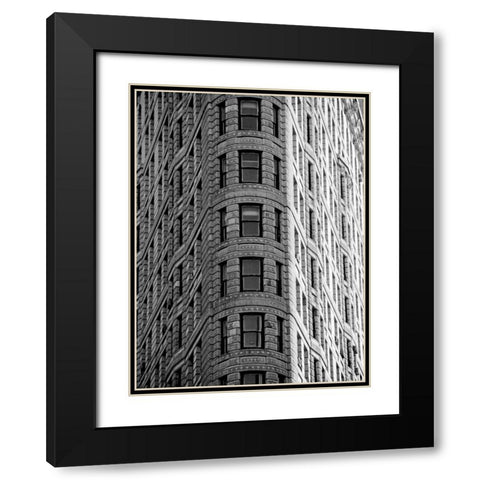 Reflections of NYC I Black Modern Wood Framed Art Print with Double Matting by Pica, Jeff