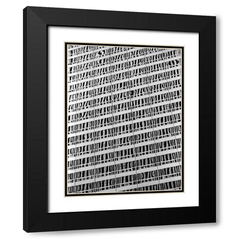 Reflections of NYC IV Black Modern Wood Framed Art Print with Double Matting by Pica, Jeff