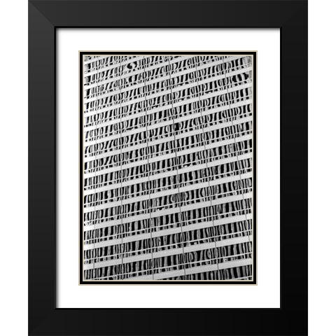 Reflections of NYC IV Black Modern Wood Framed Art Print with Double Matting by Pica, Jeff