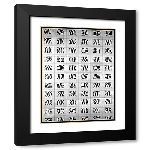 Reflections of NYC VI Black Modern Wood Framed Art Print with Double Matting by Pica, Jeff