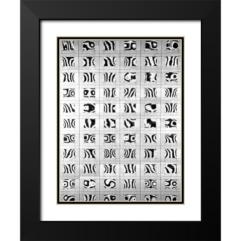 Reflections of NYC VI Black Modern Wood Framed Art Print with Double Matting by Pica, Jeff