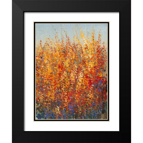 High Desert Blossoms I Black Modern Wood Framed Art Print with Double Matting by OToole, Tim