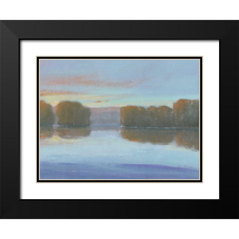 Crystal River I Black Modern Wood Framed Art Print with Double Matting by OToole, Tim