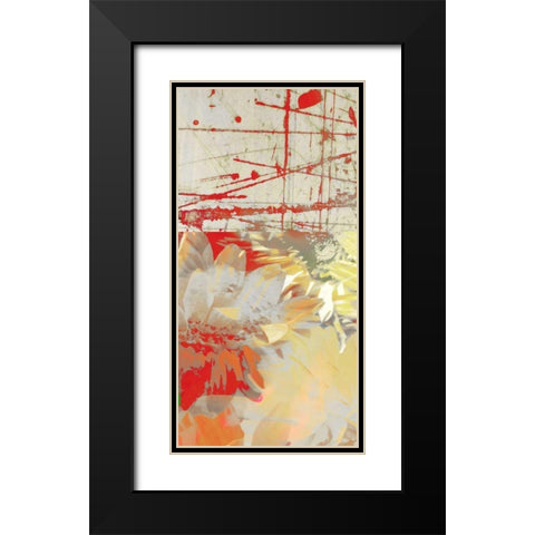 White Wonders I Black Modern Wood Framed Art Print with Double Matting by Mountain, Ricki