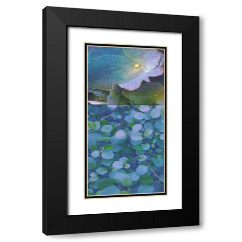 Hydrangea Mix I Black Modern Wood Framed Art Print with Double Matting by Mountain, Ricki