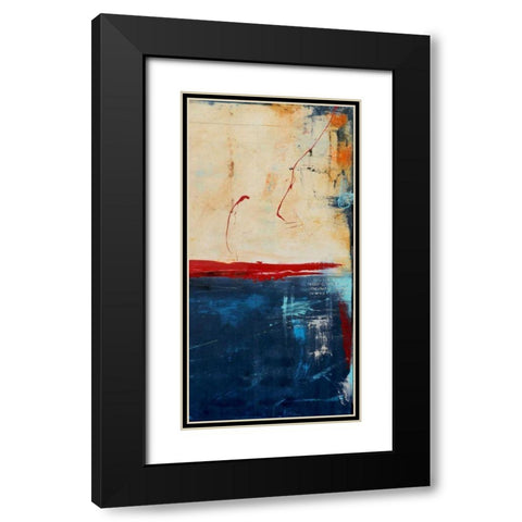 LA Strip II Black Modern Wood Framed Art Print with Double Matting by Ashley, Erin