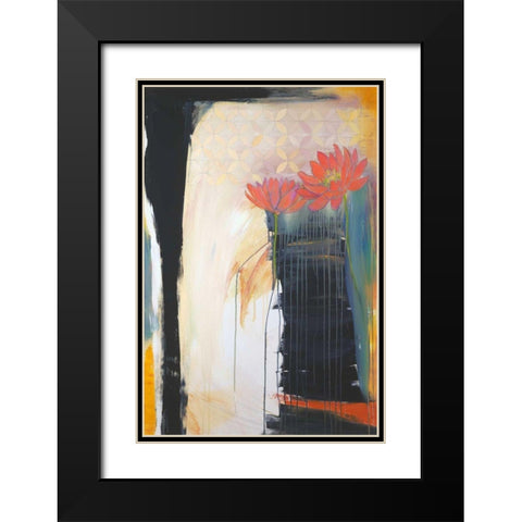 Billboard For Love I Black Modern Wood Framed Art Print with Double Matting by Fuchs, Jodi