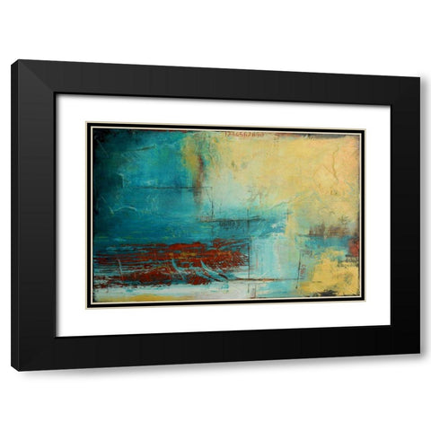 Distant Limit Black Modern Wood Framed Art Print with Double Matting by Ashley, Erin