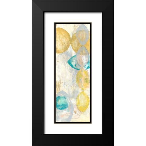 Romance III Black Modern Wood Framed Art Print with Double Matting by Goldberger, Jennifer