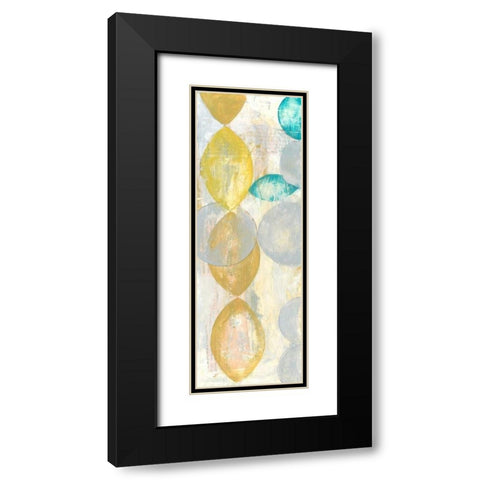 Romance IV Black Modern Wood Framed Art Print with Double Matting by Goldberger, Jennifer