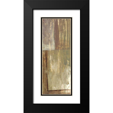 Rustic Earth II Black Modern Wood Framed Art Print with Double Matting by Goldberger, Jennifer